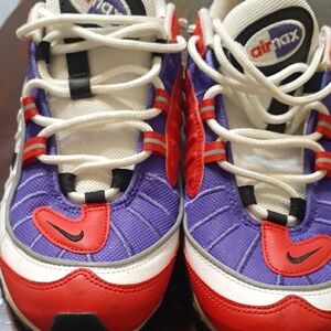 Nike Air Max Women Shoes - Purple and Red